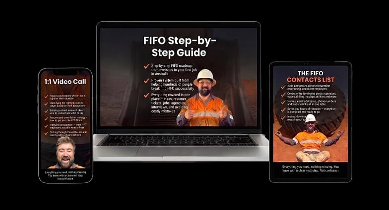 FIFO Starter Bundle shown on a laptop, phone and tablet